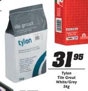 Tylon Tile Grout White/Grey-5kg