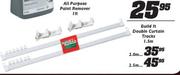 Build It Double Curtain Tracks-1.5m