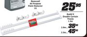 Build It Double Curtain Tracks-2.5m