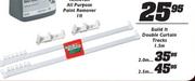 Build It Double Curtain Tracks-2m