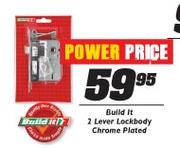 Build It 2 Lever Lockbody Chrome Plated