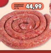 Rookrantz Boerewors-Per Kg