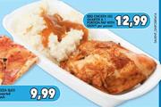 BBQ Chicken Leg Oliarter & 1 Portion Pap With Gravy