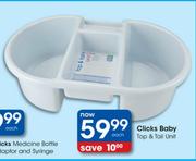 Clicks Baby Top & Tail Unit-Each
