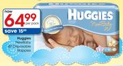 Huggies New Baby Disposable Nappies-42's