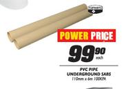 PVC Pipe Underground Sabs-Each 