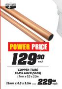 Copper Tube Class 460/0(SABS)-Each