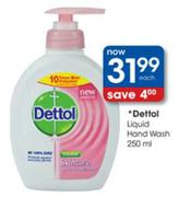 Dettol Liquid Handwash-250ml Each