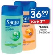 Sanex Shower Gel-500ml Each