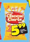 Willards Cheese Curls-150g
