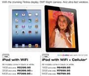 iPad with WiFi + Cellular-64GB Each