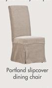 Portland Slipcover Dining Chair Frame