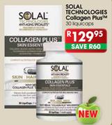 Solal Technologies Collagen Plus Liquicaps-30's