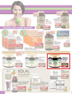 Dischem : Focus on Healthy Living (17 Sep - 14 Oct), page 4