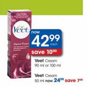 Veet Cream-90ml Or 100ml Each