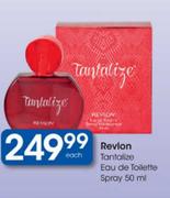 Revlon Tantalize Eau De Toilette Spray-50ml Each