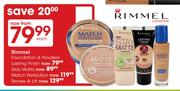 Rimmel Stay Matte-Each