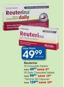 Reuterina Daily Chewable Tablets-30 per pack