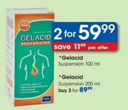 Gelacid Suspension-2 x 100ml