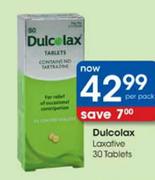 Dulcolax Laxative Tablets-30 per pack