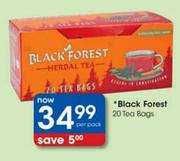 Black Forest Tea Bags-20 per pack