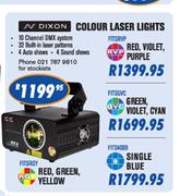N-Dixon Colour Laser Lights Red,Violet,Purple