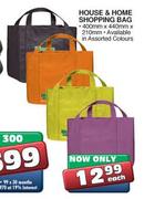 House & Home Shopping Bag 400x440x210cm-Each