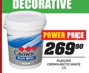 Plascon Crown Arctic White - 20 Ltr