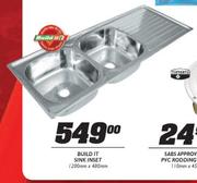 Build It Sink Inset-1200mmx480mm