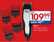 Wahl Homepro Basic Hair Clipper Set