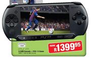 PSP E1000 Console + FIFA 13 Game