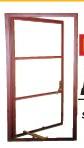 CIH F7 Steel Window Frame