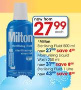 Milton Sterlising Fluid-500ml Each