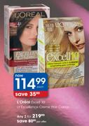 L'Oreal Excell 10 Or Excellence Creme Hair Colour-2's 