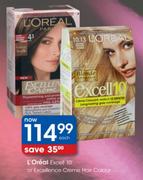 L'Oreal Excell 10 Or Excellence Creme Hair Colour-Each