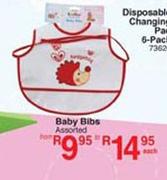 Baby Bibs Assorted-Each