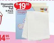 Disposable Changing Pad-6's Pack