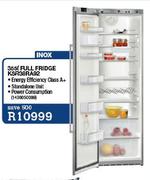 Siemens Inox Full Fridge (KSR38RA92)-355l