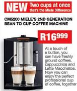 Miele's 2nd Generation Bean To Cup Coffee Machine