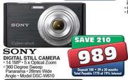 Sony Digital Still Camera(DSC W610)