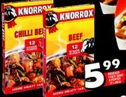 Knorrox Stock Cubes Assorted-12's each