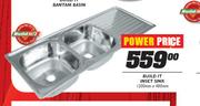 Build It Inset Sink-1200x480mm