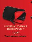 Universal Portable Device Pouch