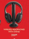 Wireless Headphones With Stand