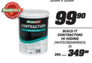 Build It Contractors Hi Hiding-20L