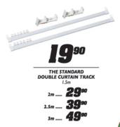 The Standard Double Curtain Track-3m