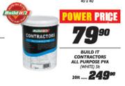 Build It Contractors All Purpose PVA White-20L