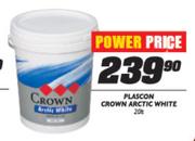 Plascon Crown Arctic White-20l