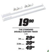 The Standard Double Curtain Track-2.5m