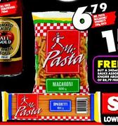 Mr. Pasta Macroni-500g Spagnrtti-500g